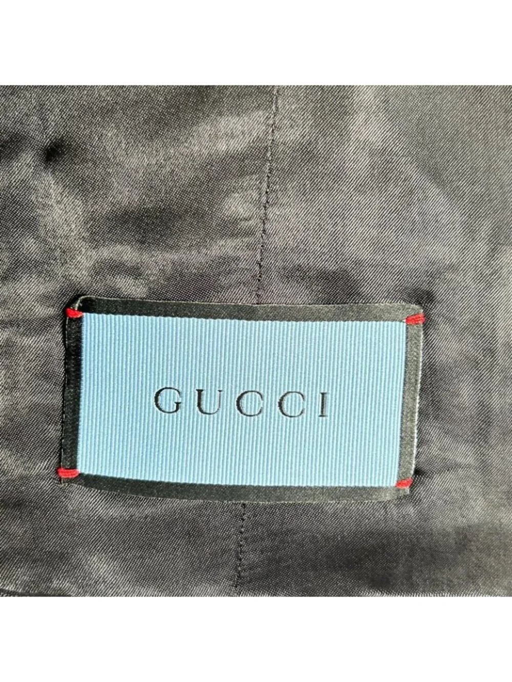 Gucci Black Mohair Wool Tuxedo Gilet Vest